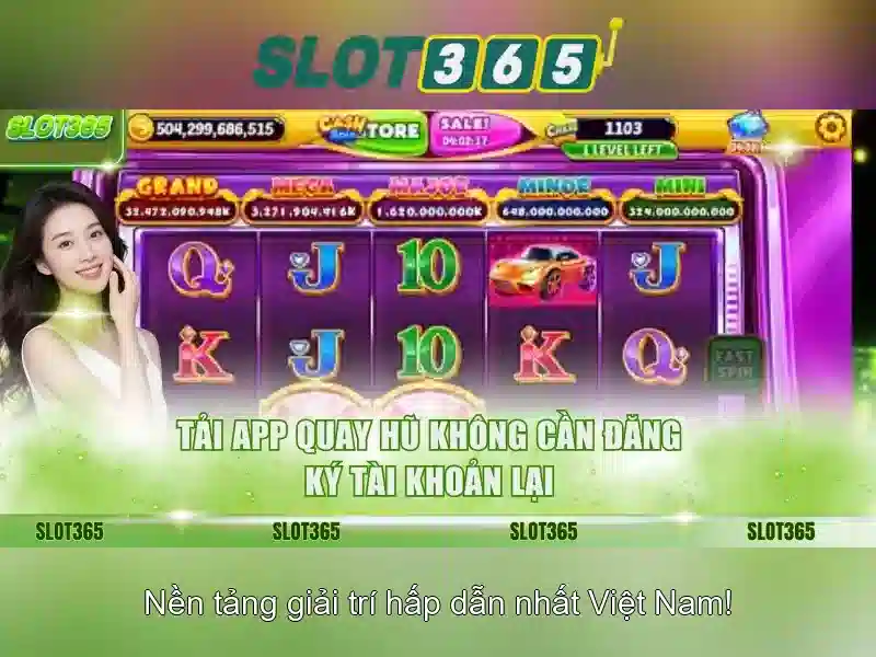 Slot365: Trải nghiệm chơi slot trực tuyến uy tín và phong phú