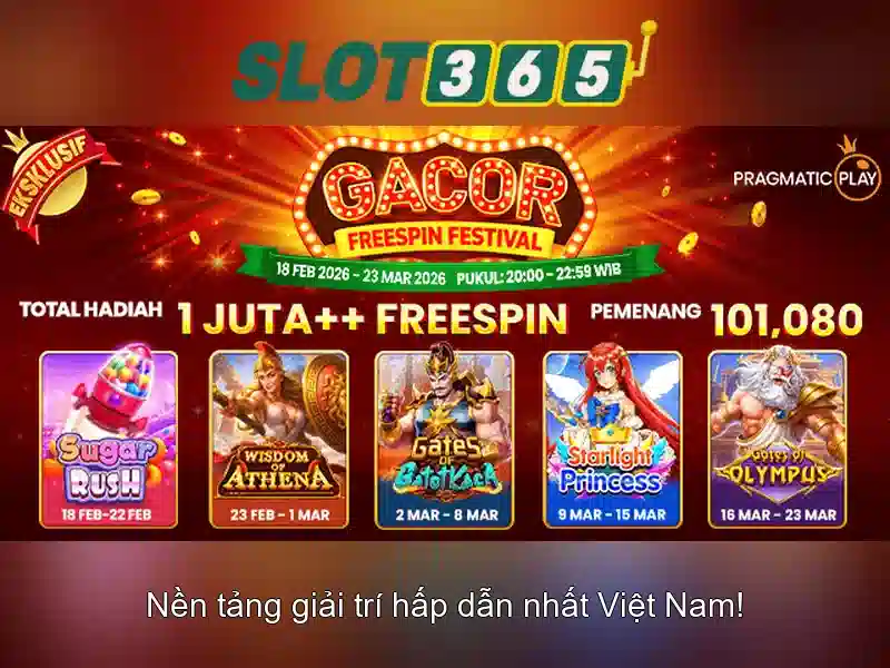Slot365 - Nền tảng máy slot trực tuyến tại Việt Nam