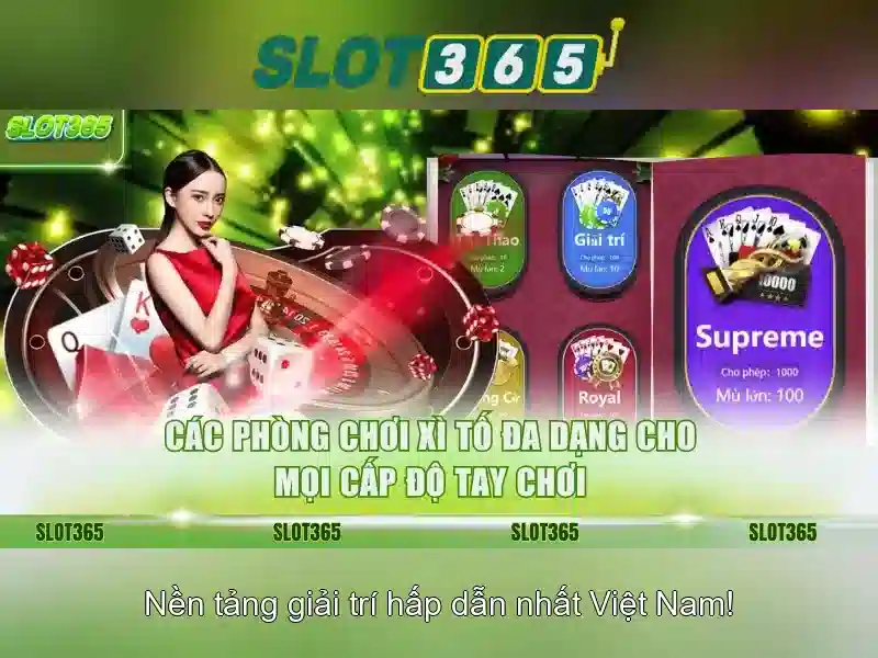 Slot365: Trải nghiệm casino quay số trực tuyến đỉnh cao